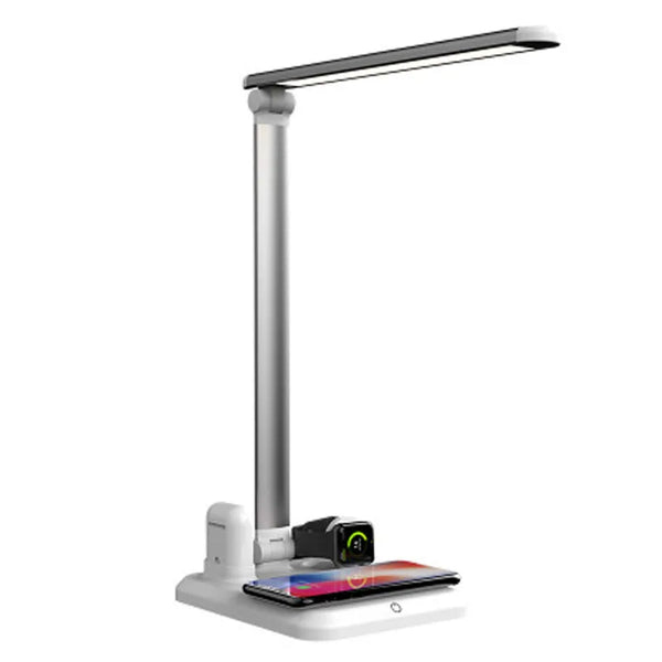 Desk lamp wireless charger certification four-in-one wireless charger watch Bluetooth mobile phone table lamp wireless charger