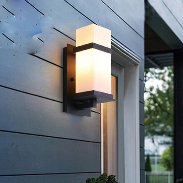 Modern simple European courtyard lamp villa lighting corridor retro balcony LED outdoor waterproof wall lamp