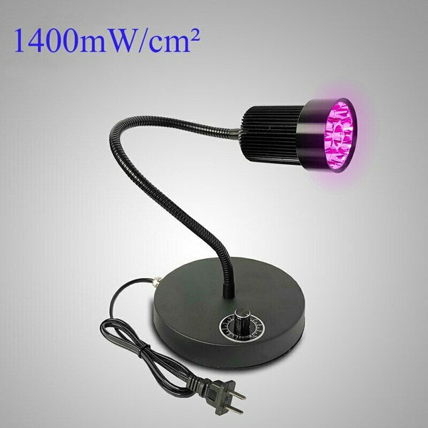 180W UV Ultraviolet Glue Curing Light 365nm 395nm 405nm Desk Lamp Circuit Repair