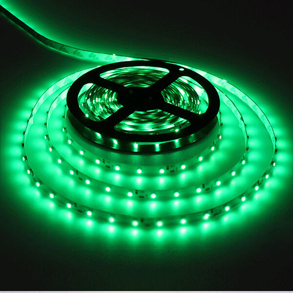 Green 5M 60Led/M SMD 3528 Flexible Led Strip Light Tape Bulb Non-Waterproof 12V