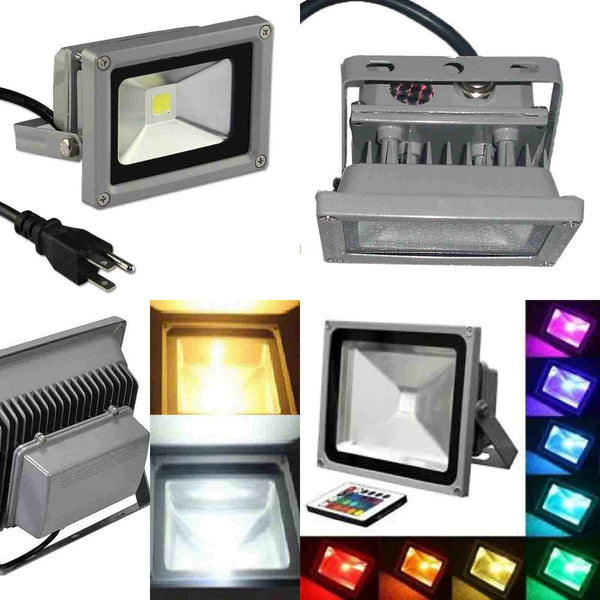 10W 20W 30W 50W 100W LED Flood Light Outdoor Garden Lamp Waterproof Spotlight