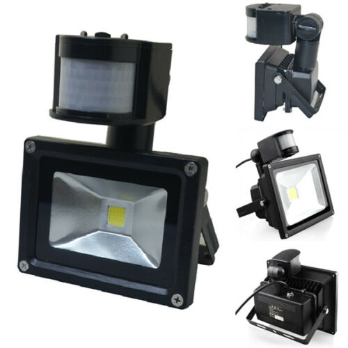 LED PIR Body Motion Sensor Flood Light Outdoor Landscape Spot Lamp 10W 20W 30W