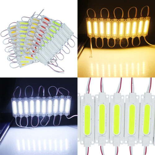 12V Superbright COB LED Module Light Lamp IP65 Waterproof 1.5W Injection ABS