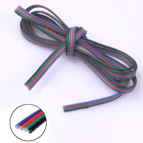 1M 5M 10M PIN Extension Connector Wire Cable Cord for RGB 5050 3528 Led Strip